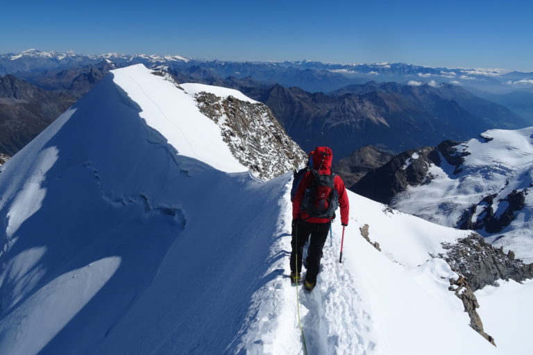 Gipfelgrat am Piz Palü