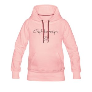 Gipfelschnaps Hoodie Frauen Schwarz