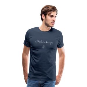 Gipfelschnaps Männer T-Shirt Weiß