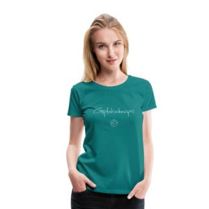 Gipfelschnaps T-Shirt Frauen Weiß