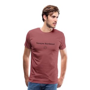 Kanapee Nordwand Männer T-Shirt Schwarz
