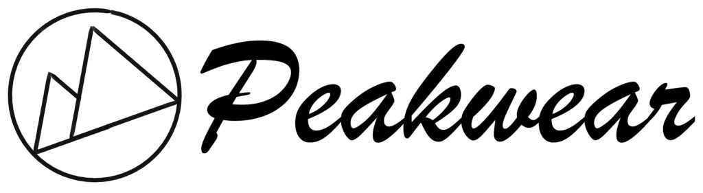 Peakwear Logo mit Schriftzug