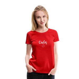 Oida T-Shirt Frauen Weiß #2