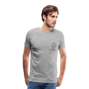 Peakwear Logo Männer T-Shirt Schwarz #2
